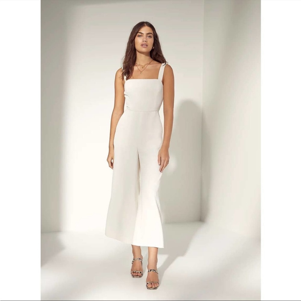 Aritzia White Jumpsuit